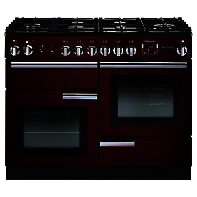 Rangemaster Professional+ 110 Gas Range Cooker Cranberry Rangemaster Professional+ 110 Gas Range Cooker Cranberry